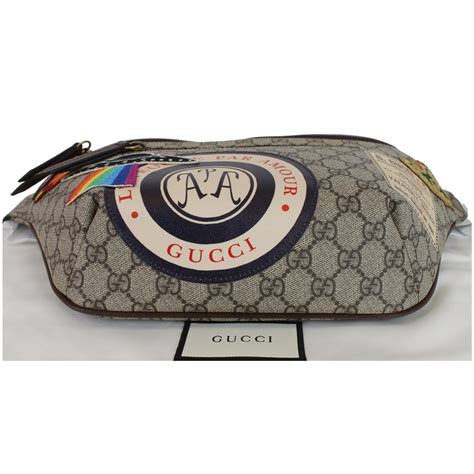 gucci 529711|GUCCI GG Supreme Sherry Line Courier UFO 529711 Body Bag .